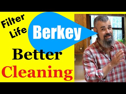 Cleaning BERKEY Water Filters - STEP by STEP - and SHOCKING REVEAL