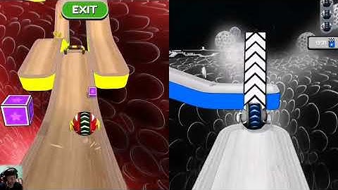 Going Balls Vs Reverse Video SpeedRun Gameplay Walkthrough TOP LEVEL Android,iOS - NEW APK UPDATE