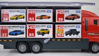20 Tomica Luxury Supercars | Mini Sports Car Collection Unboxing ~ トミカ高級車レビュー
