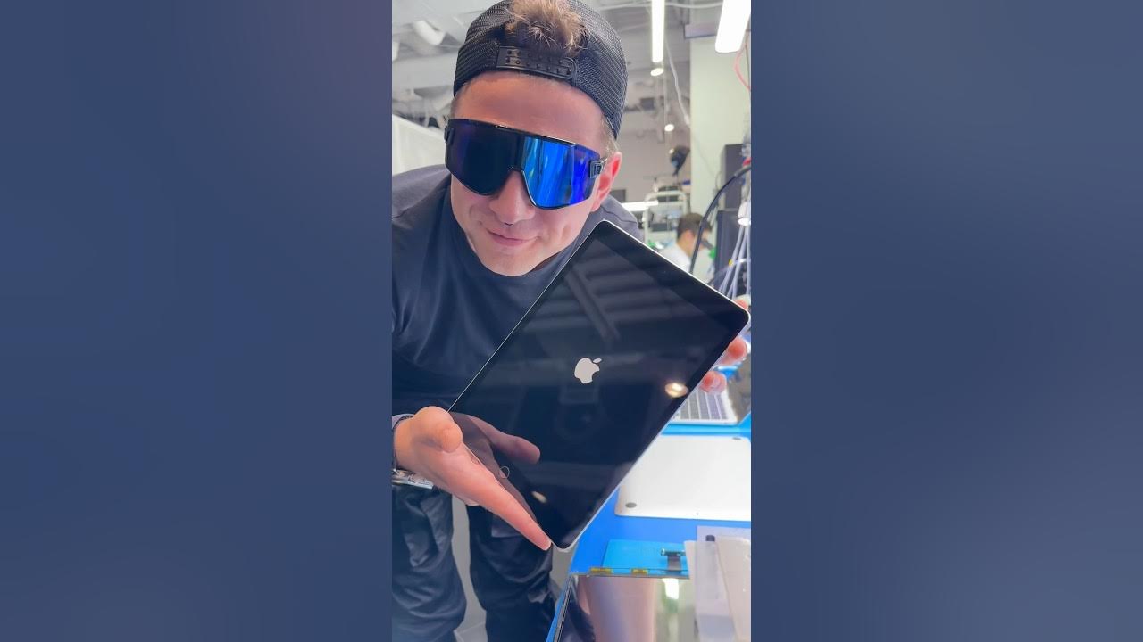 Первый в мире iPad 9 без воздушной прослойки 💨 - YouTube