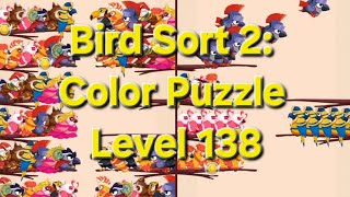 Bird Sort 2: Color Puzzle - Level 138 screenshot 3