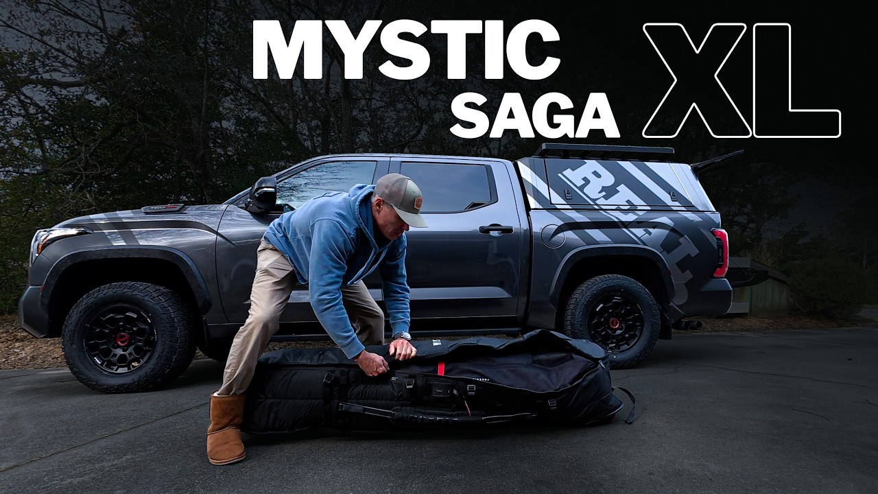 Matt Nuzzo Reviews the Mystic Saga XL Boardbag - YouTube
