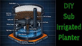 DIY SIP | How I Built My Sub Irrigated Planter | Northern Grower Life