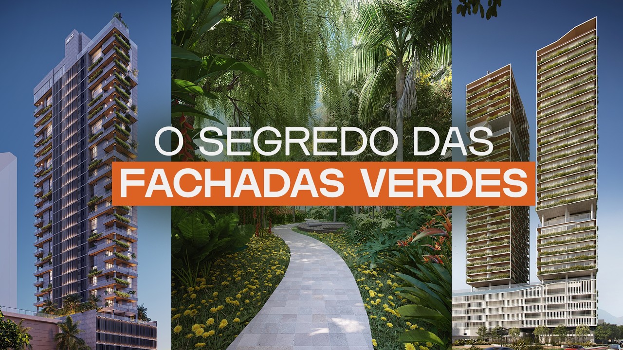 Plantas na fachada: estética ou estratégia?