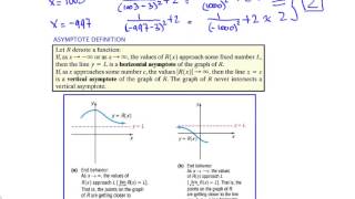 Precalc 4.2 Properties of rational functions