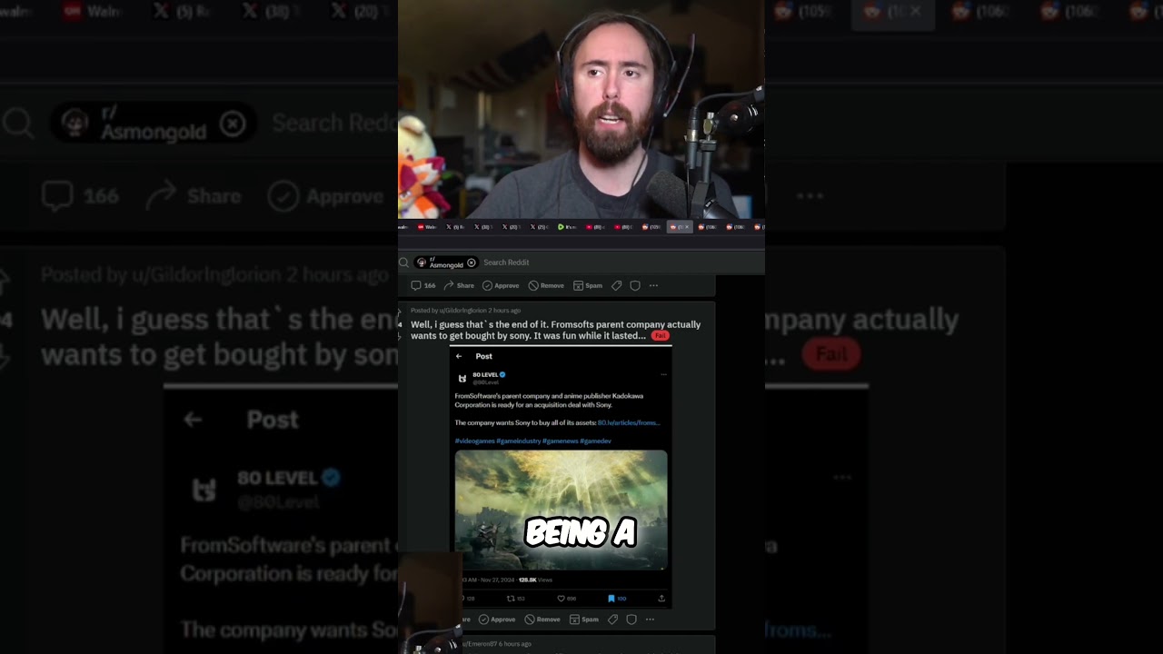 Context on SONY Buying KADOKAWA/FromSoft 