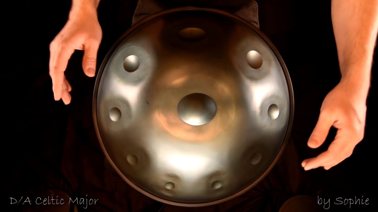 Handpan - D Mixolydian / A Dorian hexatonic 10 "Celtic Major" - made by Sophie