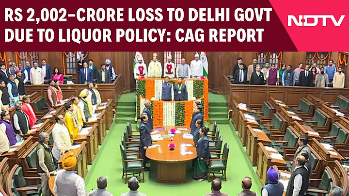 Delhi CAG Report | Rs 2,002-Crore Loss To Delhi Government Due To Liquor Policy: CAG Report