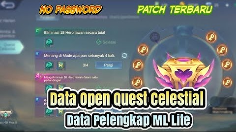 Data Open Quest Celestial Patch Melissa Anti Download Resource || No Password || No Clickbait