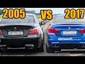 BMW M5 E60 V10 VS M5 F10 - Exhaust Sound & Accelerations!