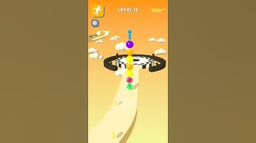 Stack Rider Gameplay (ios/android) Walkthrough #shorts Level #15