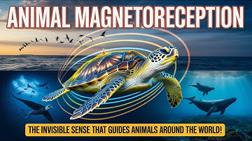 Animal Magnetoreception  The Invisible Sense That Guides Animals Around the World! #Magnetoreception