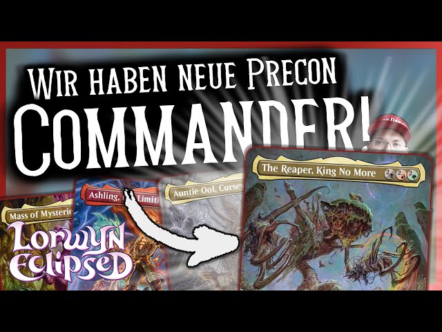 Wir haben neue PRECON COMMANDER in Lorwyn Eclipsed und der Reaper, King no more hat mich überzeugt! thumbnail