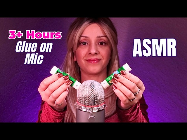 3+ Hours of ASMR Glue Stick Crinkle Sounds to Put You to Sleep!