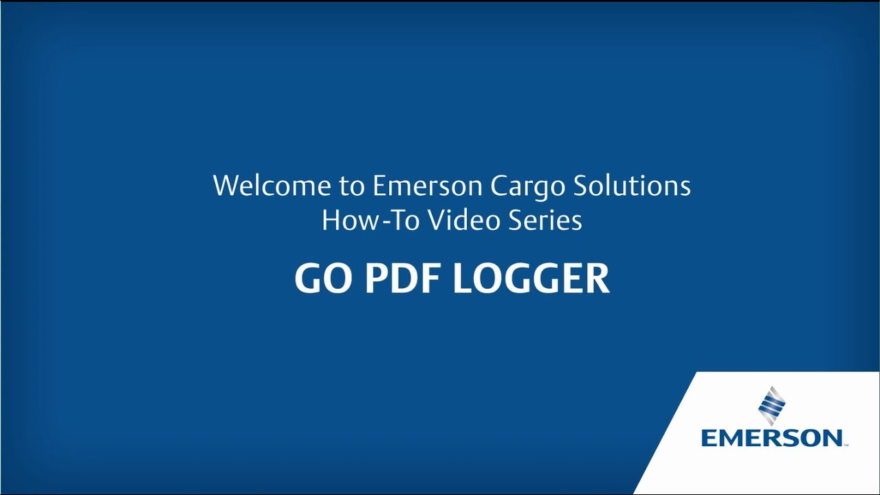 GO PDF Logger: How-to Video - YouTube