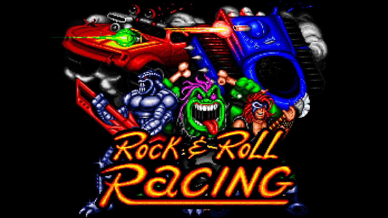 SFC》ロックンロールレーシング（Rock n' Roll Racing） - YouTube
