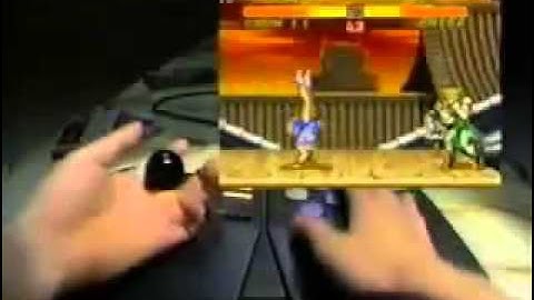 Street Fighter II - Capcom Power Stick Fighter Pub Arcade Stick(SF II Retro Commercial)