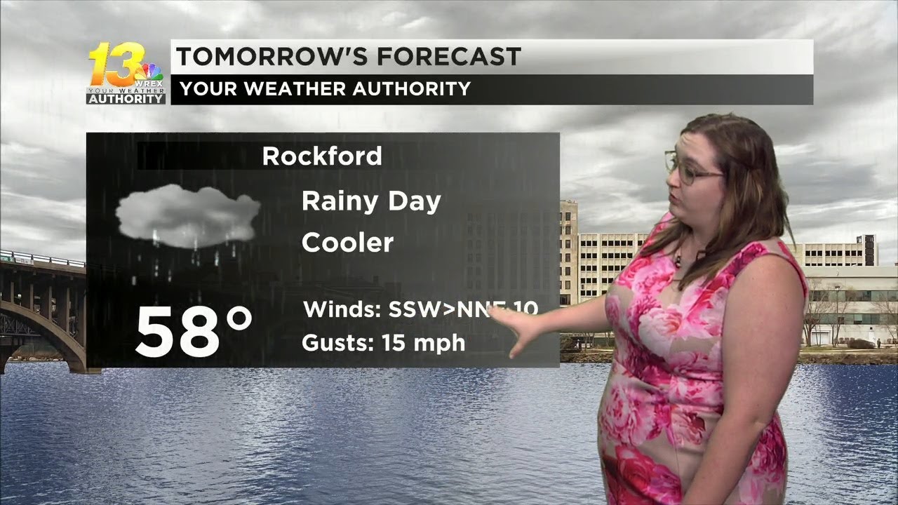 Showery and cold Tuesday ahead - YouTube