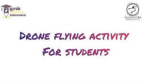 Naan mudhalvan | Drone Program | Zone 5 6 7 8 | 7 Districts | 700+ students | Vaayusastra