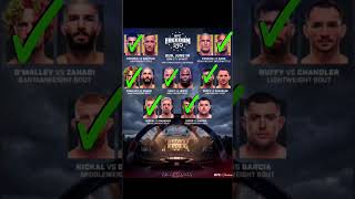 Nobody on YT has better picks than me. 6-1 again💴. Sub and dm for this weeks card. #fyp #ufc #viral