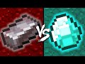 Netherite vs diamond  minecraft