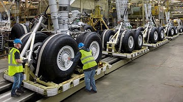 How They Build Brand New Landing Gear From Scratch Inside Billion $ Factory