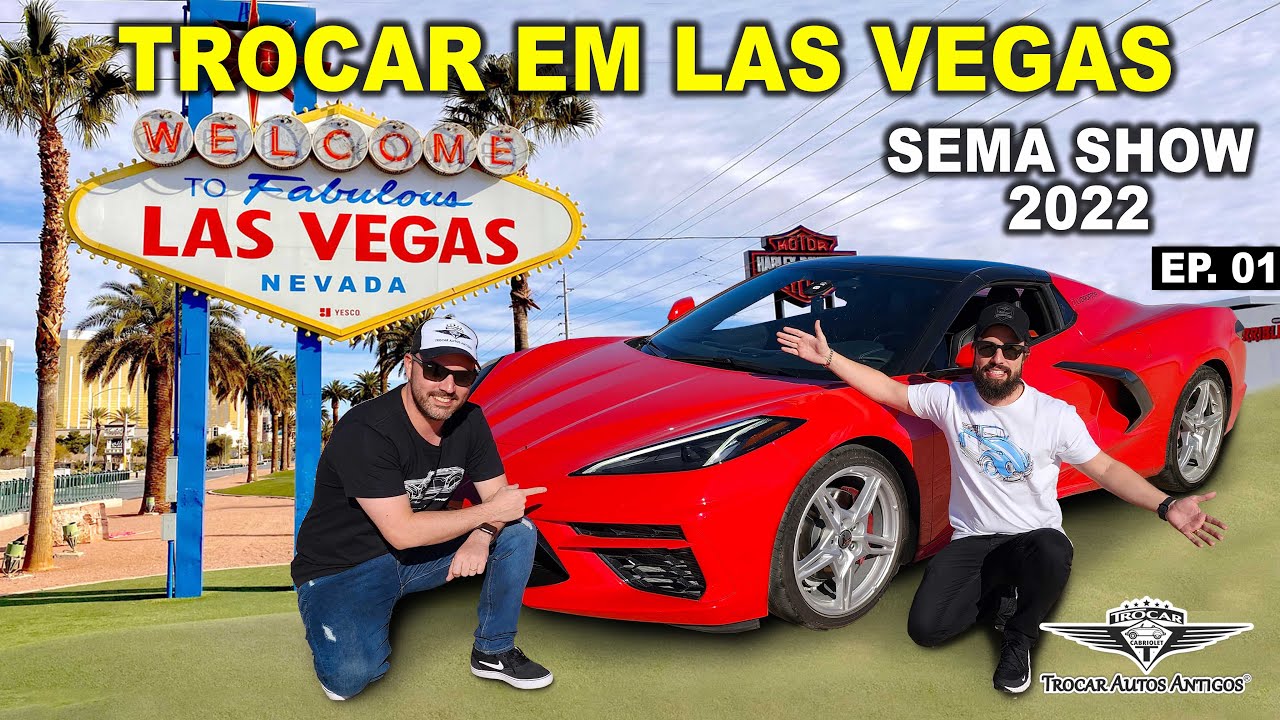 CHEGAMOS EM LAS VEGAS para o maior encontro de carros do mundo: Sema Show 2022 