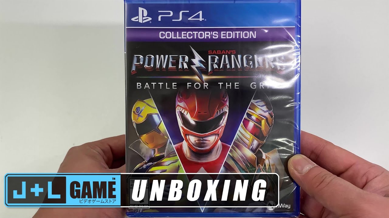 lommelygter Begrænsninger rack Power Rangers: Battle for the Grid Collector's Edition Unboxing PS4 -  YouTube