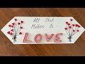 Paper quilling - love and hearts