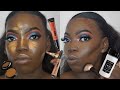 How to Conceal Highlight & Contour on DARK SKIN Without Flashback! Beginner Friendly