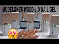 Modelones Gel Nail Polish Swatches and Easy Gel Tutorial | Modelones Wood Lid Gel Series