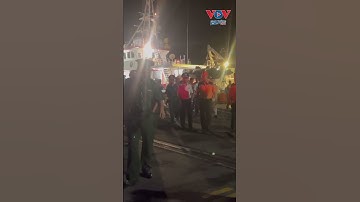 CỨU NẠN TOÀN BỘ 20 THUYỀN VIÊN TRÊN TÀU DẦU GT UNITY VỀ BỜ AN TOÀN #vovgiaothong #fm91