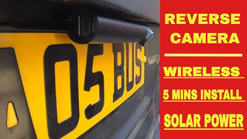 🔥 Wireless Reverse Camera  Can Be Fitted in Less Than 5 Minutes 🔥