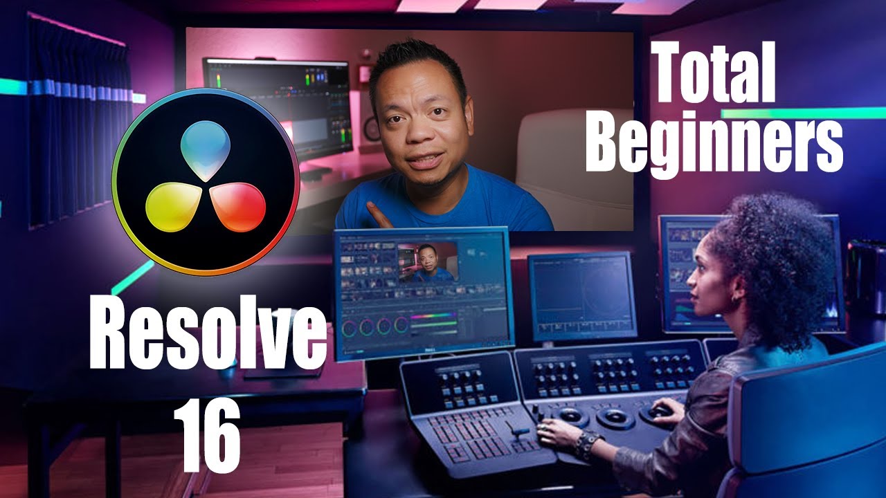 DaVinci Resolve 16 Tutorial for BEGINNERS \\ basic editing 