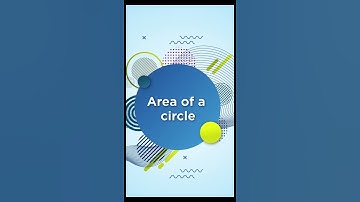 Easy Way To Find The Area Of A Circle! #Shorts