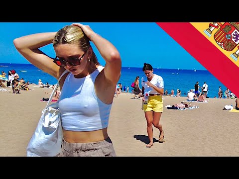 Beach Walk tour Spain - Lloret de Mar - Costa Brava - July 2022