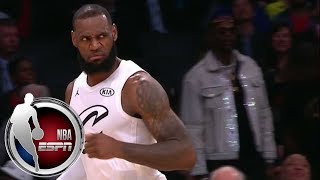 LeBron James takes over NBA All-Star Game with game-tying and game-winning buckets | ESPN