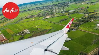 Thai AirAsia A320-200 Full Takeoff and Landing | Chiang Rai [CEI] - Don Mueang [DMK]