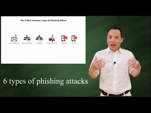 The 6 most common types of phishing attacks