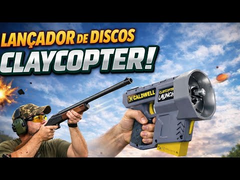 Conheça o lançador de discos da Caldwell, disponível no Brasil! Imprima os discos na 3D!!