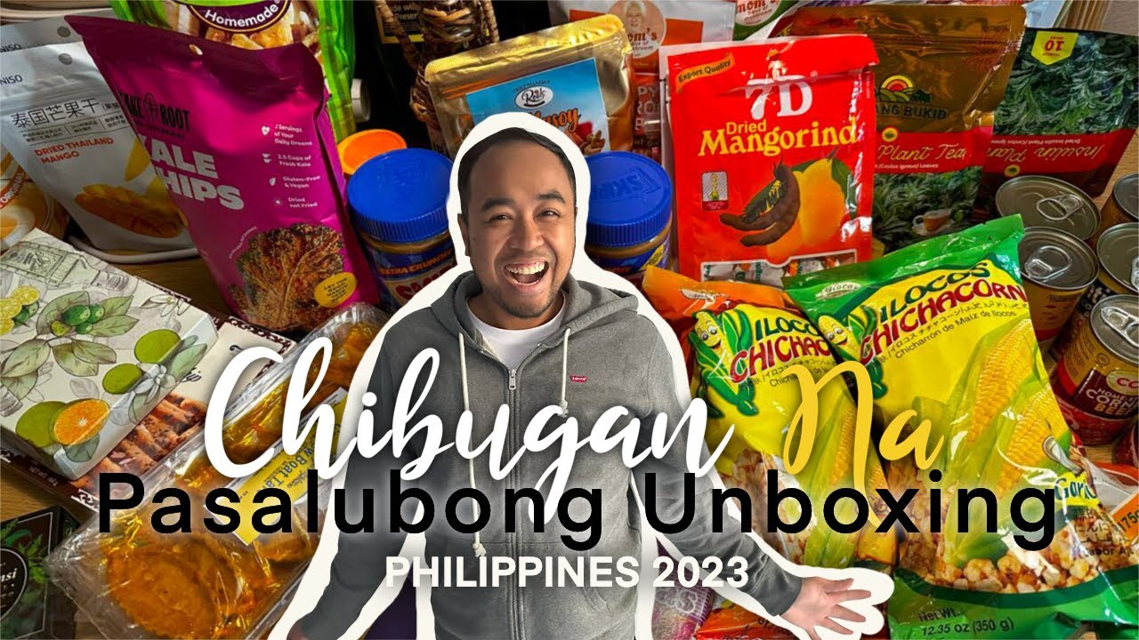 UNBOXING TIME! "Pasalubong" (para sa sarile, lol) from our trip in the Philippines!