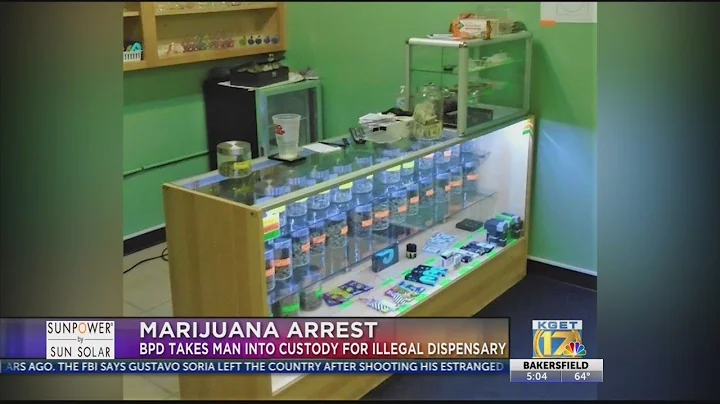 Officers make arrest at illegal dispensary