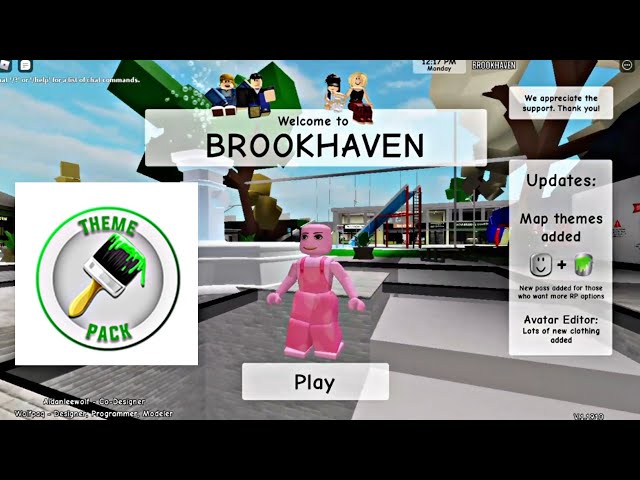 NEW Brookhaven UPDATE Theme Pack Gamepass มีมูลค่า 750 robux หรือไม่ Roblox  Brookhaven 🏡RP - BiliBili
