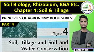 Soil Biology, Rhizobium, &amp; BGA From SR Reddy Book [Capter 4: Soil &amp; Tillage] By Sanjay Sir | Tricky