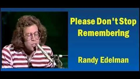 Randy Edelman - Please Don't Stop Remembering (HD 24bit Music )