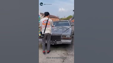 We took the EINSTAR VEGA to the streets 🎨🚗 |  Car Scanning with gravity