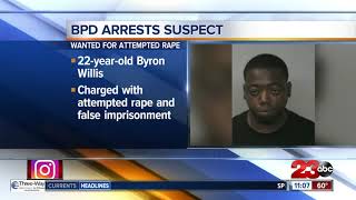Bakersfield Police Department arrests rape suspect