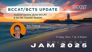 BCCAT & BC Transfer System Update
