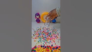 So relaxing So satisfying reverse beads 💜 ASMR #asmr #satisfying #beads #shorts #actingchallenge