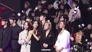 MMA 2018 Mamamoo Reaction To BTS 'IDOL'